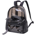 TINYAT Heavy Duty Transparent Clear backpack See Through Clear Bag PVC Backpack for Gym Concerts Sports Travel T9051