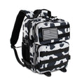 CtopxCone 12L Mini Tactical Military Backpack for Women Army Assault Pack Bag Small Rucksack with Bottle Holder Work Gym Bag - 12L Cow Print Backpack Mini Small Bag