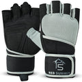 Weight Lifting Gym Gloves for Men & Women Workout Exercise Gloves with Wrist Support & Anti-Slip Palm for Hanging Rowing Pullups Bodybuilding Powerlifting & Calisthenics (Black X-Large)