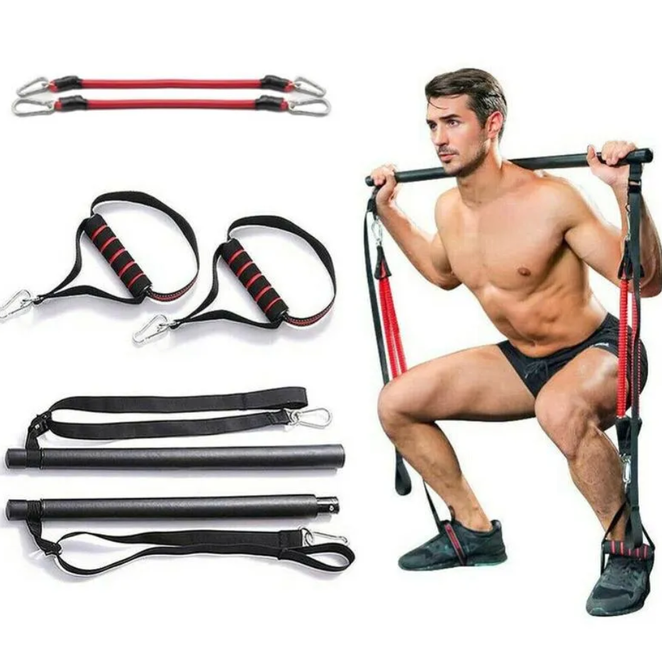 Brand New Pulse Pilates Bar Kit with Resistance Bands