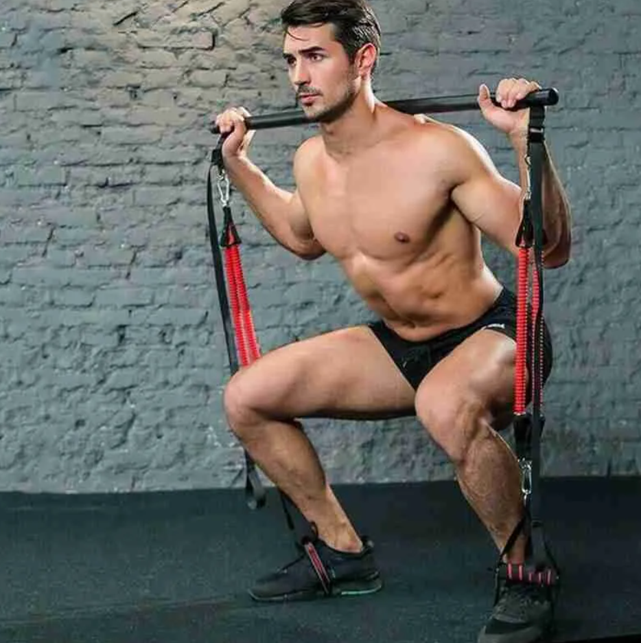 Brand New Pulse Pilates Bar Kit with Resistance Bands